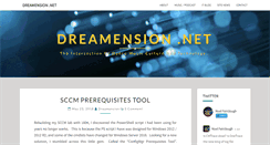 Desktop Screenshot of dreamension.net