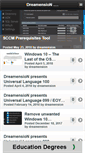 Mobile Screenshot of dreamension.net